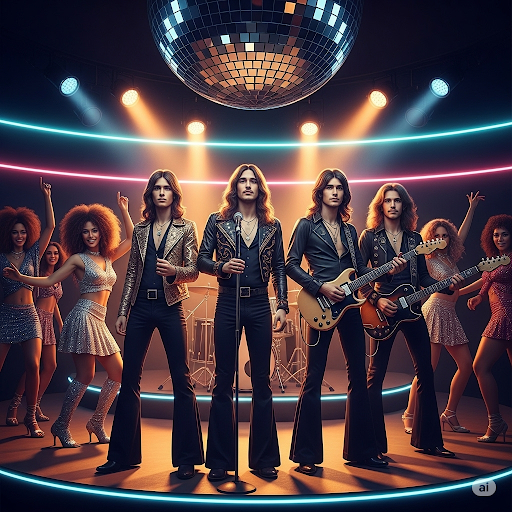 Anos 70 - O Grito do Rock e a Discoteca