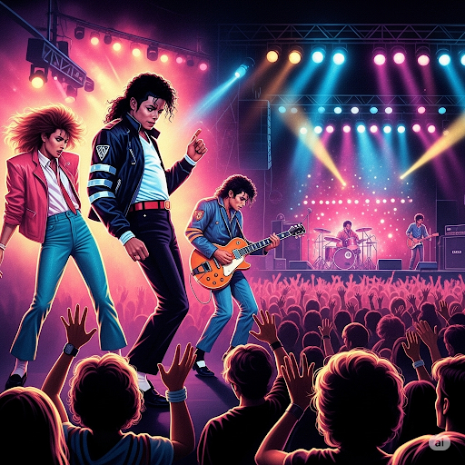 Anos 80 - O Reinado do Pop em Ascensão