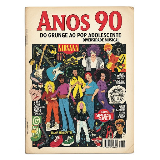 Anos 90 - Do Grunge ao Pop Adolescente
